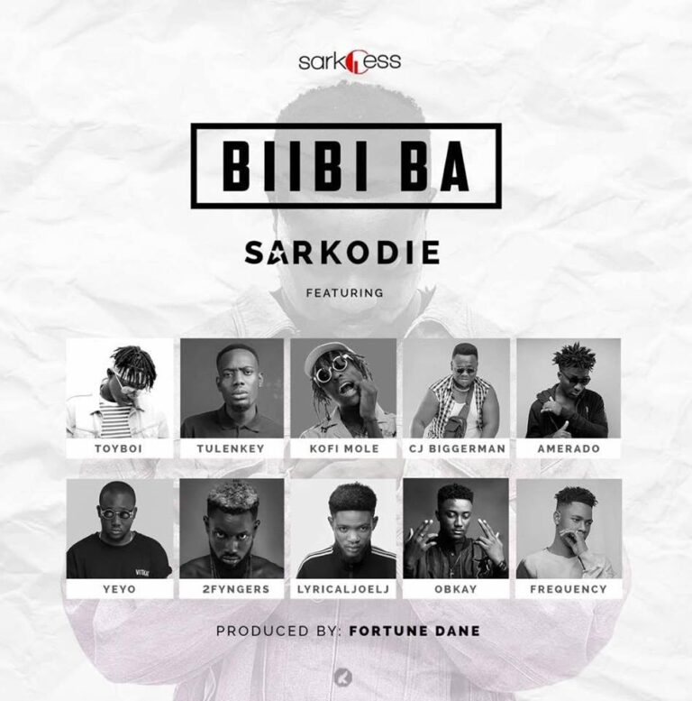 Sarkodie-–-Biibi-Ba-ft.-Lyrical-Joe-x-Tulenkey-x-Frequency-x-Kofi-Mole-x-Toy-Boi-x-Yeyo-x-Amerado-x-2-Fyngers-x-OBKAY-x-CJ-Biggerman