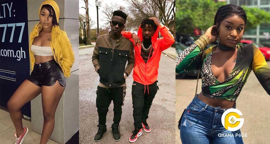 Efia Odo goes off Instagram after she got busted for bonking Shatta Wale and Junior US in 3some