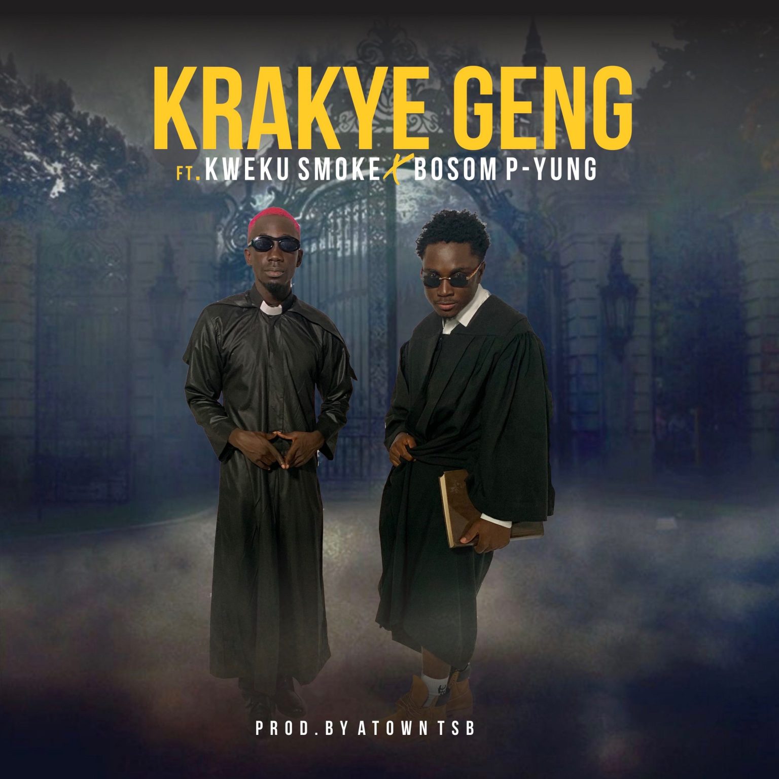 Kweku Smoke – Krakye Geng Ft Bosom P-Yung (Prod. By Atown TSB)