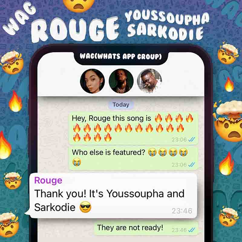 Rouge - WAG Ft. Sarkodie & Youssoupha