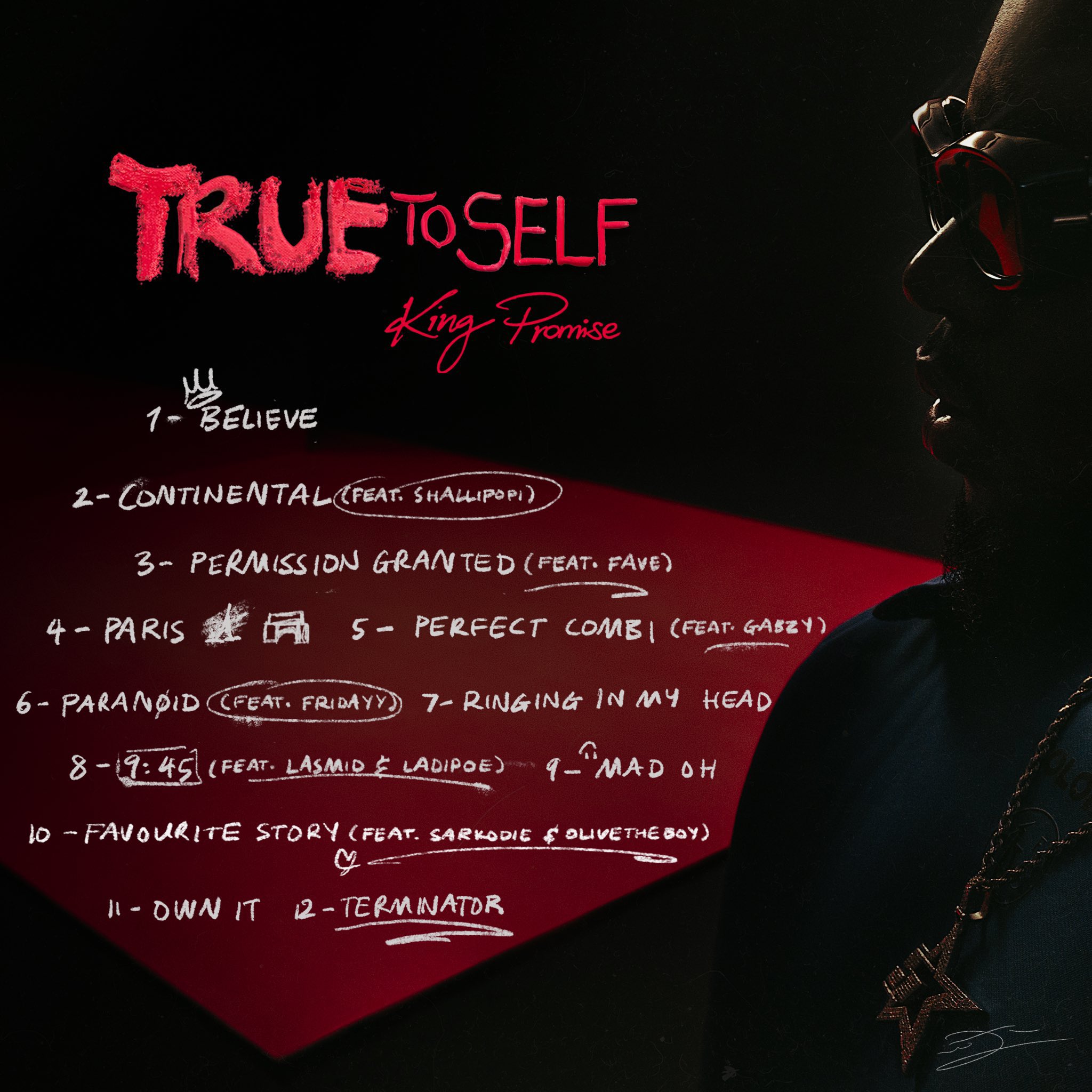 King Promise – True To Self (Full Album) Tracklist