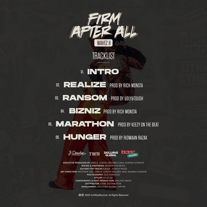 J.Derobie - Firm After All (Wavez II) EP (Full Album) Tracklist