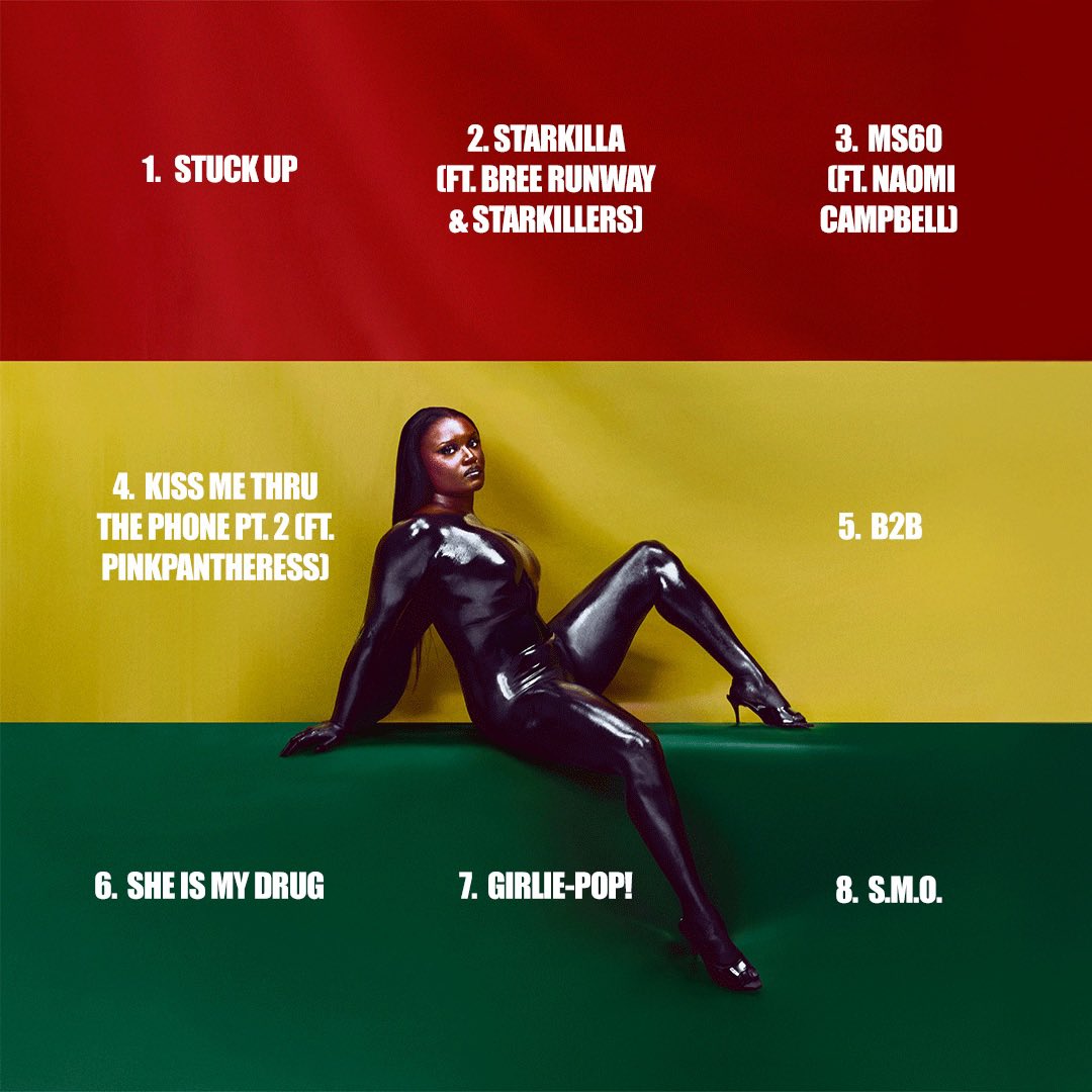 Amaarae - Black Star (Full Album) Tracklist