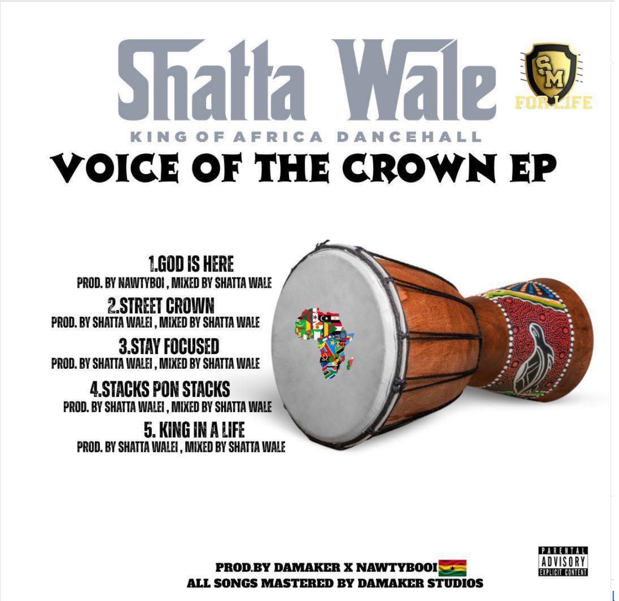 Shatta Wale – Voice Of The Crown EP (Full Album) Tracklist