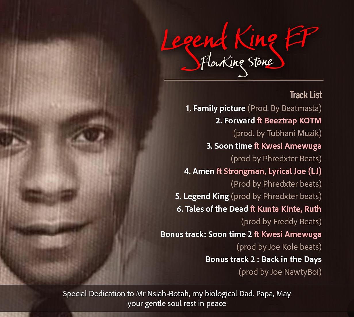 Flowking Stone - Legend King EP (Full Album) Tracklist