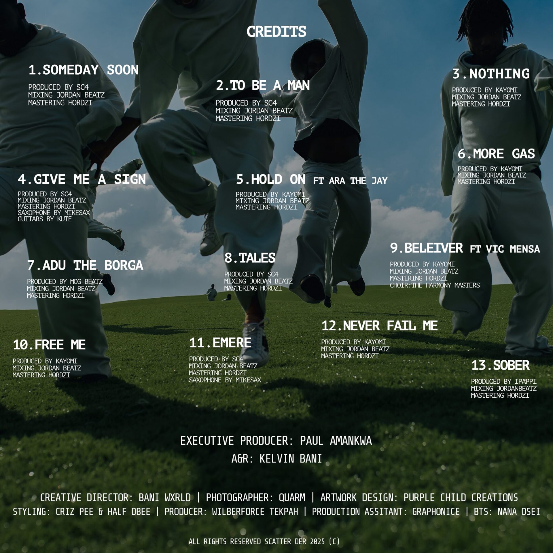 Kweku Smoke – Walk With Me (Full Album) Credits