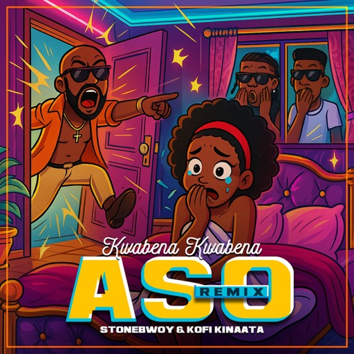 Kwabena Kwabena – Aso II Ft. Stonebwoy & Kofi Kinaata (Prod by Kaywa)