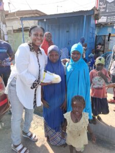 Mistress Dorcas Donates Food, Clothing, and Cash To The Less Privileged