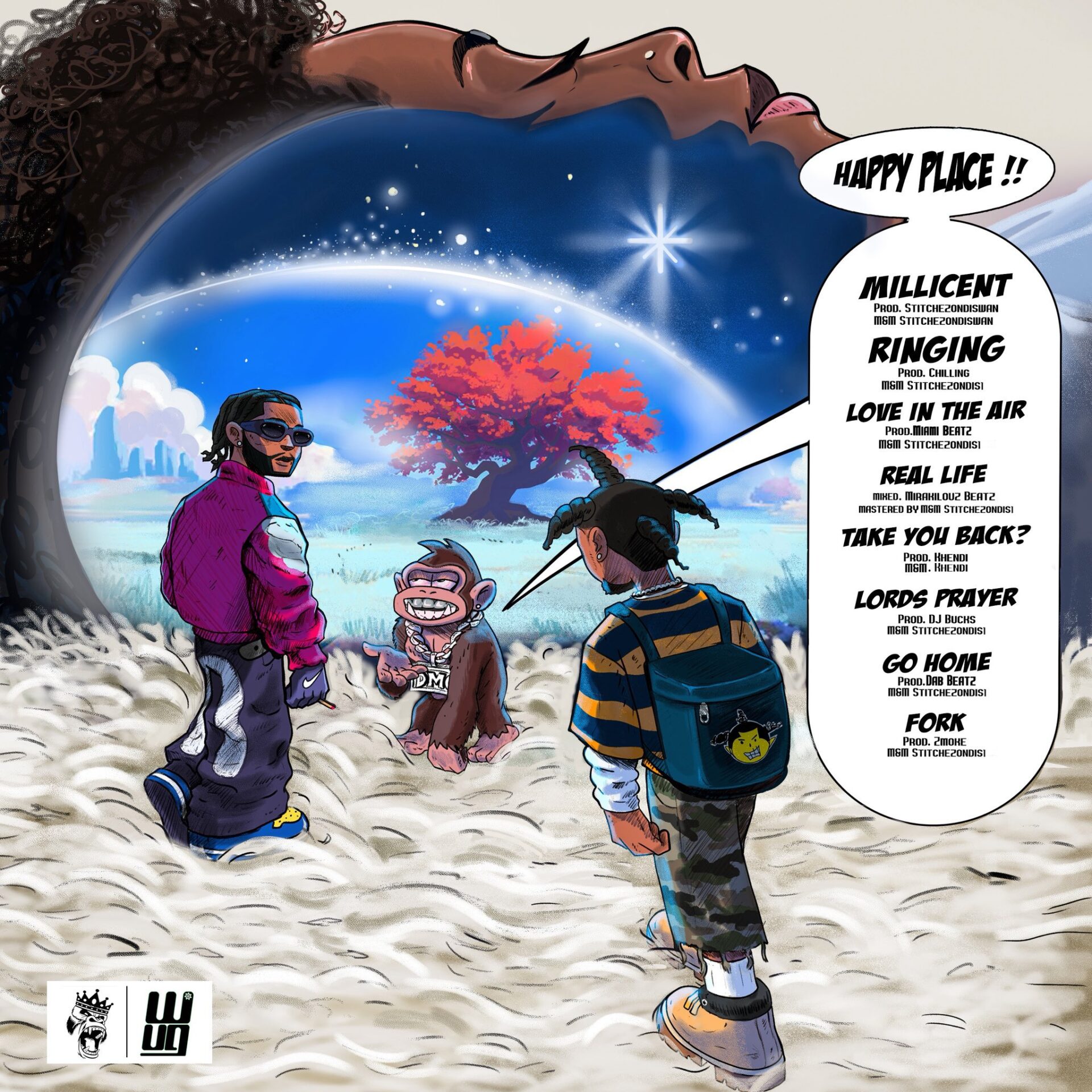 Kwaku DMC - Happy Place (Full Album) Tracklist