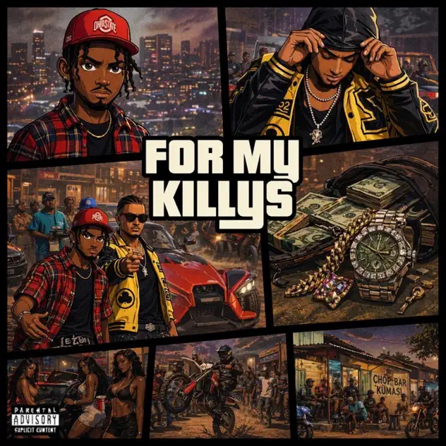 Yaw Tog – For My Killys Ft. Dripbaby C
