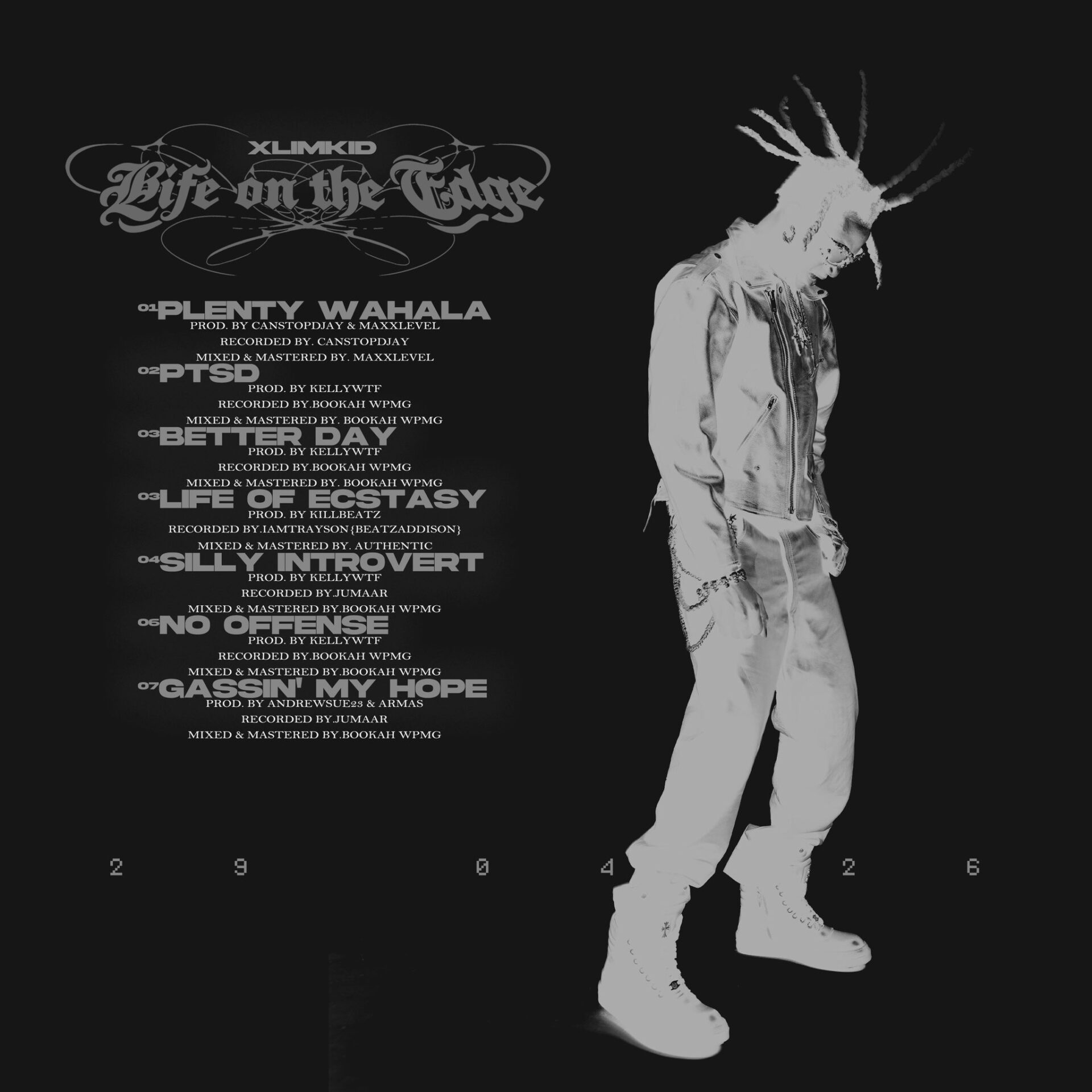Xlimkid - Life On The Edge EP (Full Album) Tracklist
