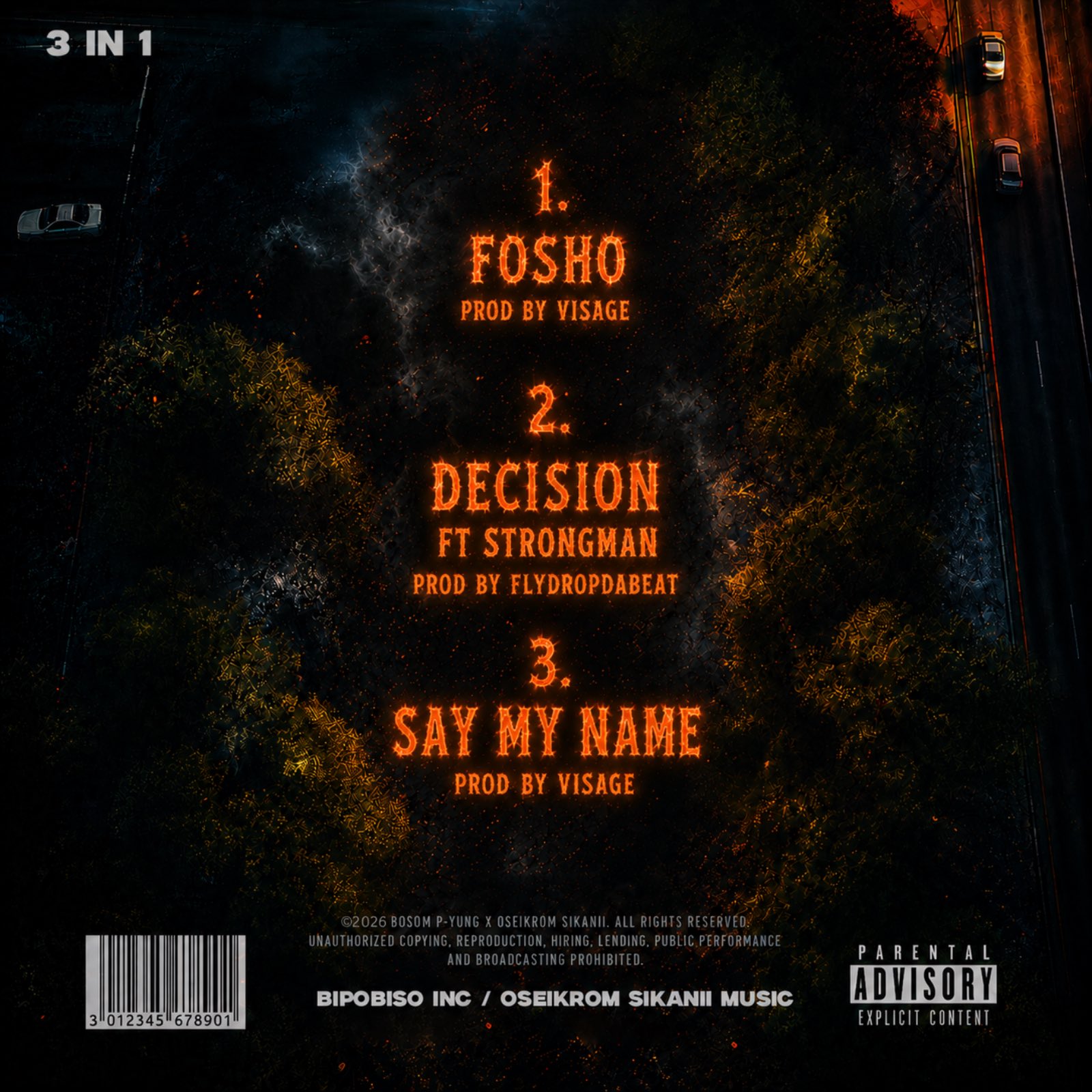 Bosom P-Yung – 3 In 1 EP (Full Album) Tracklist